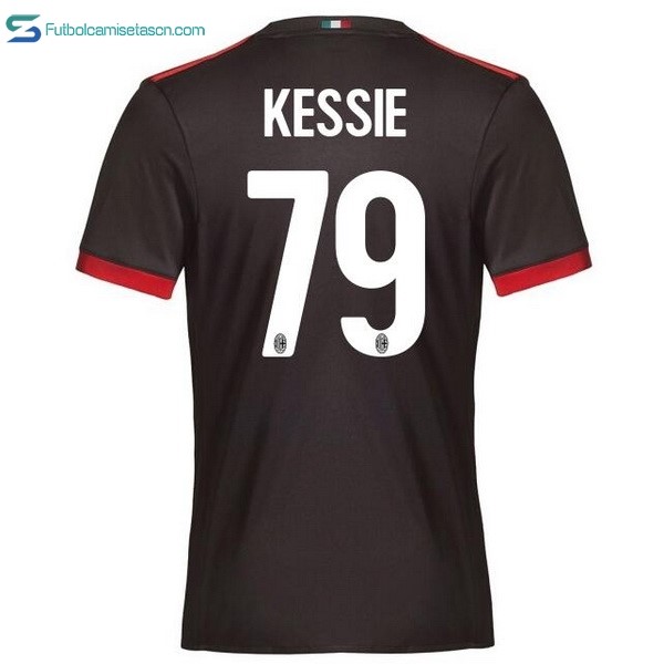 Camiseta Milan 3ª Kessie 2017/18